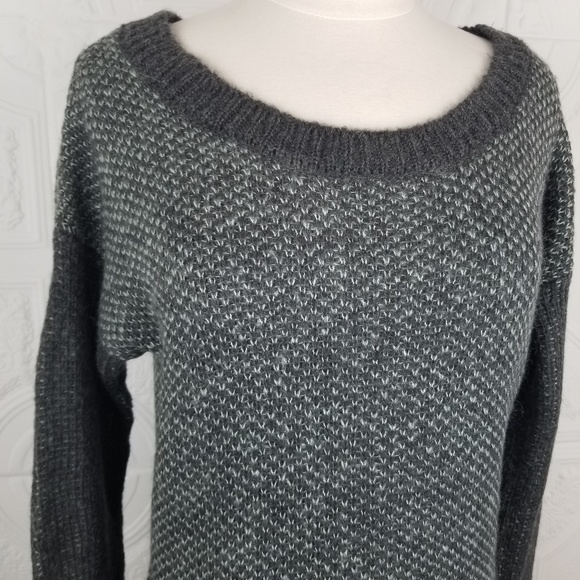 BCBGeneration Long Sleeve Knit Tunic Dress Heather Charcoal XS\S NWT - Picture 3 of 7